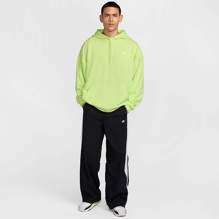 Hanorac pt bărbați Nike M NK CLUB FT OVERSIZED PO HDY S Galben photo 4