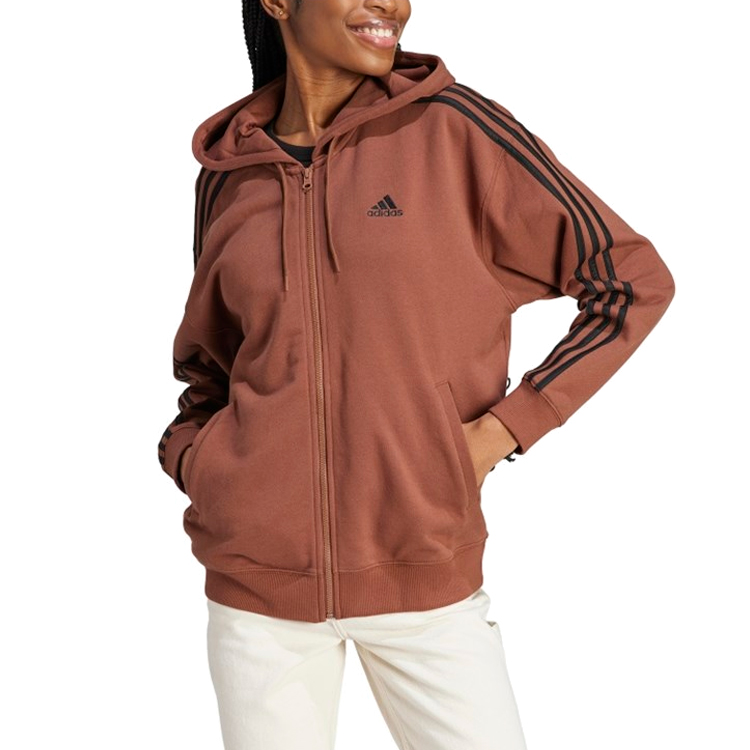 Hanorac Adidas W 3S FT FZ O HD HOODY FULLZIP 2XS Maro Femei photo 1 Hanorac Adidas W 3S FT FZ O HD HOODY FULLZIP 2XS Maro Femei photo 1