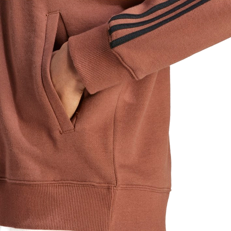 Hanorac Adidas W 3S FT FZ O HD HOODY FULLZIP 2XS Maro Femei photo 5