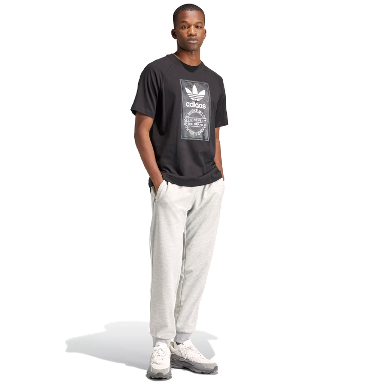 Tricou bărbătesc Adidas CAMO TONGUE TEE XS Negru photo 4