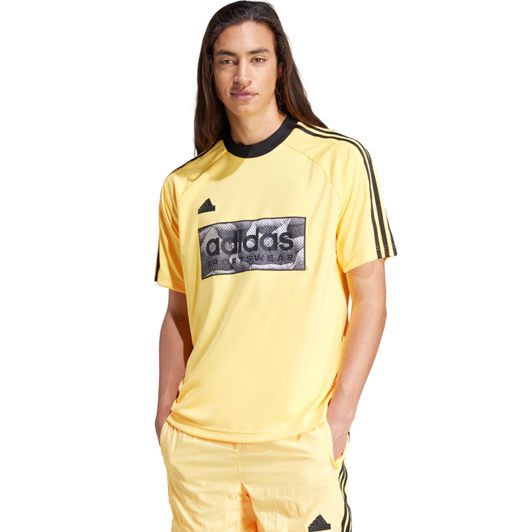 Футболка мужская Adidas M TIRO AOP JSY S Оранжевый photo 3