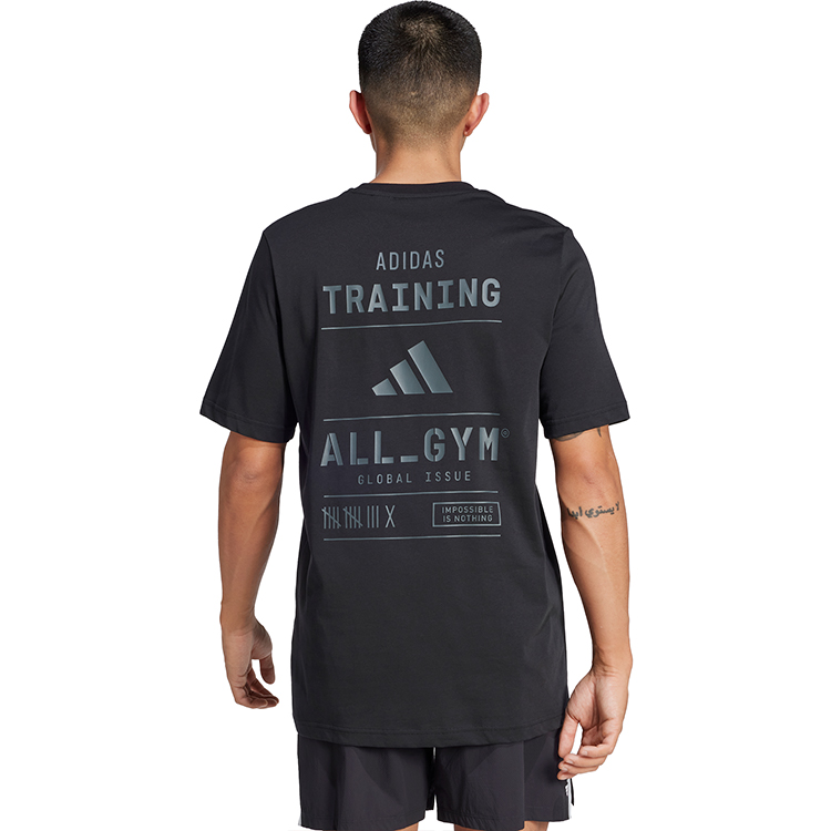 Футболка мужская Adidas M TR CAT G T S Черный photo 5