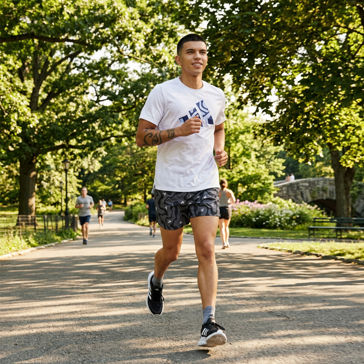 Sorti de bărbați Adidas RUN IT BL SHO M S Negru photo 7