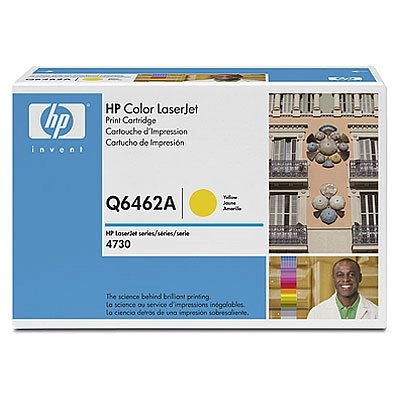 HP 644A (Q6462A) Yellow Cartridge for HP LaserJet CM4730, HP Color LaserJet 4730, up to 12000 p.