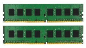 16GB (Kit of 2*8GB) DDR4-2666  Kingston ValueRAM DDR4, Dual Channel Kit, PC21300, CL19, 1Rx8, 1.2V