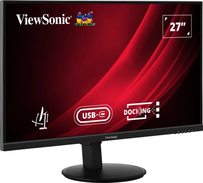 27.0” Monitor VIEWSONIC VG2709U-2K/ QHD/ 100 Hz/ Black photo 2