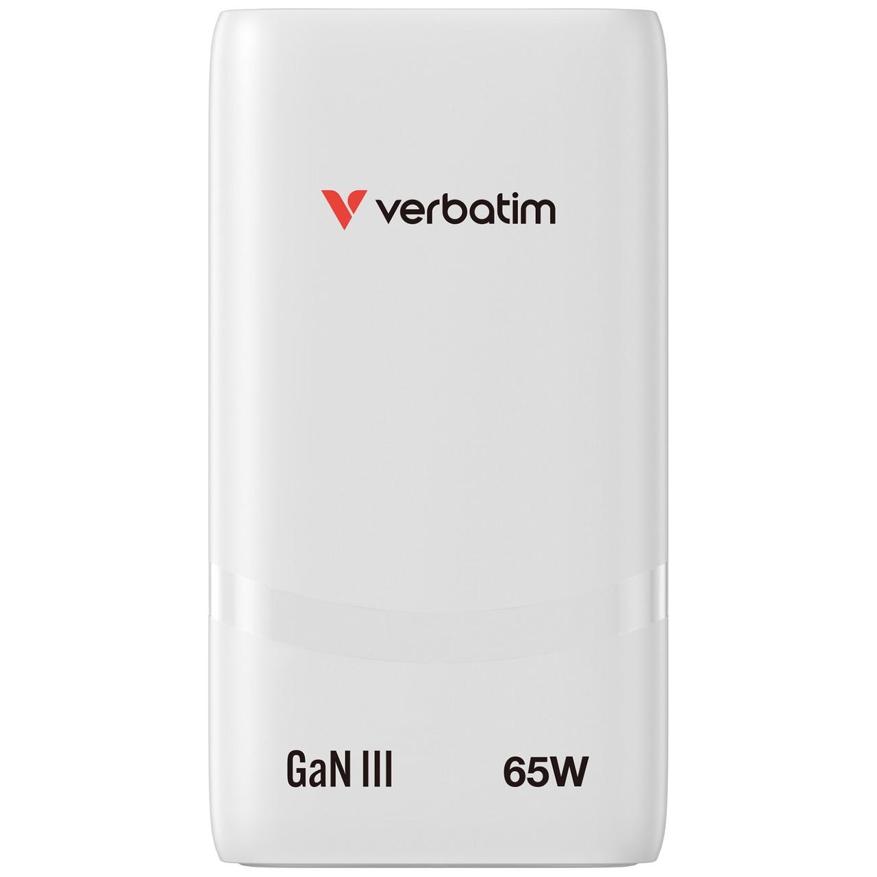 Incarcator USB VERBATIM Fold 'n' Go GaN Charger 65W / Dual USB-C/ White photo 2