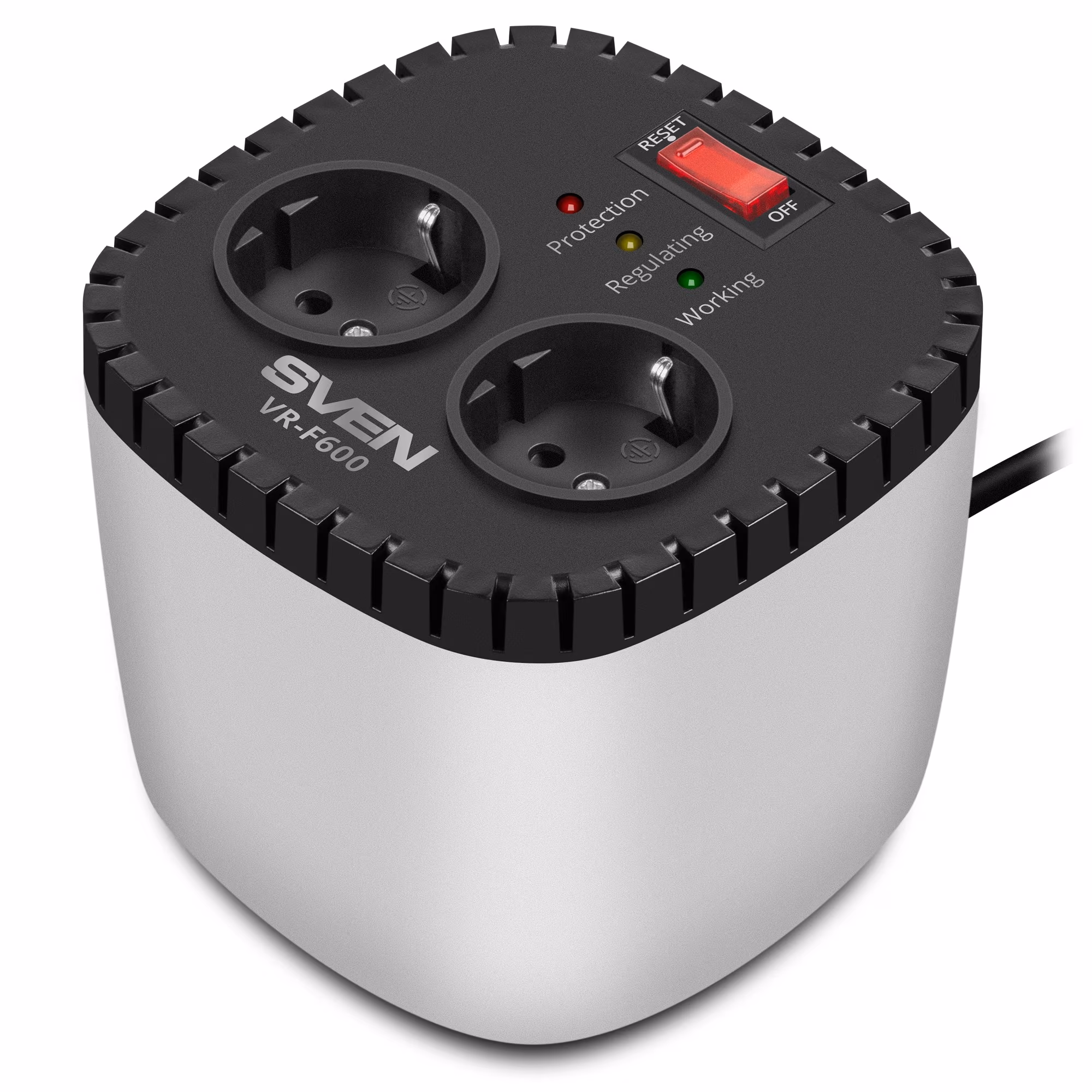 Stabilizator de tensiune SVEN VR-F600, 200W 