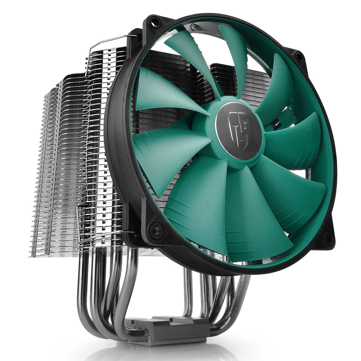 DEEPCOOL Cooler "LUCIFER V2", Socket 775/1150/1151/20XX &AM4/AM3+/AM3/AM2+/AM2/FM2+, up to 130W, fan: 140х140х26mm, PWM fan with min.300RPM for extreme silence, 300~1400rpm, 12.6~31.1dBA, 81.33CFM, 4 pin, Hydro Bearing, Full-copper base, 6 heatpipes photo 2