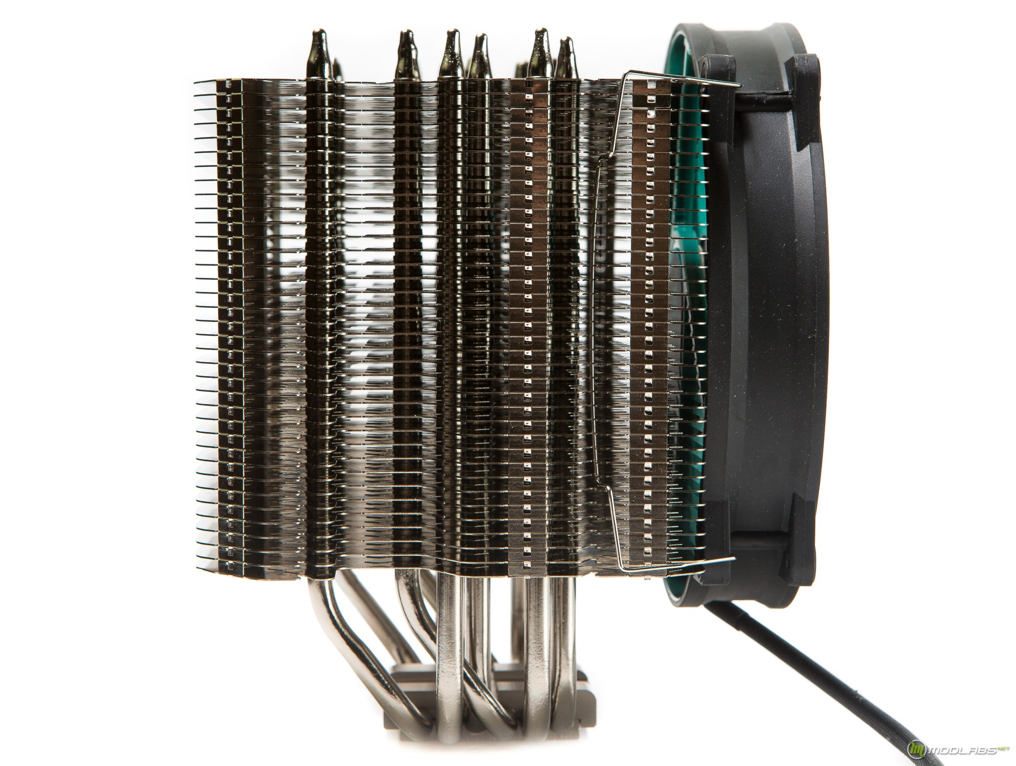 DEEPCOOL Cooler "LUCIFER V2", Socket 775/1150/1151/20XX &AM4/AM3+/AM3/AM2+/AM2/FM2+, up to 130W, fan: 140х140х26mm, PWM fan with min.300RPM for extreme silence, 300~1400rpm, 12.6~31.1dBA, 81.33CFM, 4 pin, Hydro Bearing, Full-copper base, 6 heatpipes photo 4
