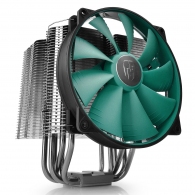 DEEPCOOL Cooler "LUCIFER V2", Socket 775/1150/1151/20XX &AM4/AM3+/AM3/AM2+/AM2/FM2+, up to 130W, fan: 140х140х26mm, PWM fan with min.300RPM for extreme silence, 300~1400rpm, 12.6~31.1dBA, 81.33CFM, 4 pin, Hydro Bearing, Full-copper base, 6 heatpipes thumbnav 2