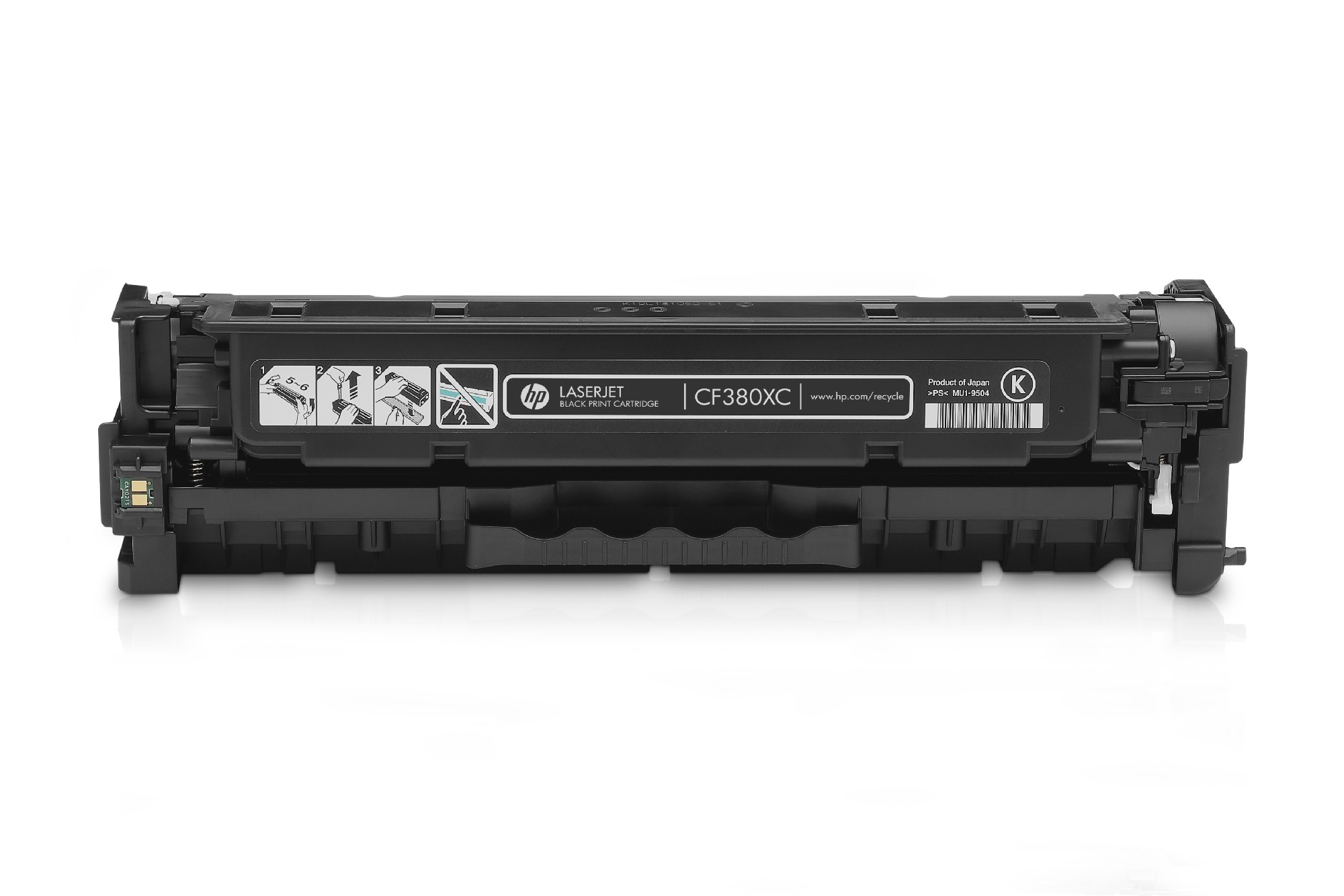 HP 312X (CF380X) High Yield Black Original LaserJet Toner Cartridge (up to 4400 pages), for  HP LaserJet Pro M476 Series photo 5