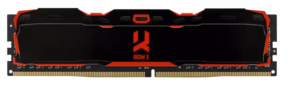 8GB DDR4-2666 GOODRAM IRDM X, PC21300, CL16, Latency 16-18-18, 1024x8, 1.2V,  Aluminum BLACK heatsink