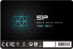 2.5” SSD 1.0TB  Silicon Power  Ace A55, SATAIII, SeqReads: 500 MB/s, SeqWrites: 450 MB/s, MTBF 1.5mln, SLC Cache technology, BBM, SP Toolbox, 7mm, 3D NAND TLC thumbnav 1