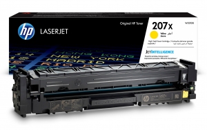 HP 207X (W2212X) Yellow LaserJet Toner 2450 pages for HP Color LaserJet Pro MFP M283fdw, HP Color LaserJet Pro M255dw, HP Color LaserJet Pro MFP M282nw, HP Color LaserJet Pro MFP M283fdn thumbnav 3