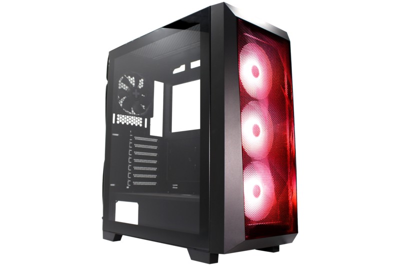 Корпус XILENCE Xilent Breeze XG131 / w/oPSU / Side panel / 3x ARGB 120mm + 1x120mm / ATX / Black photo 2