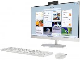 Моноблок 23.8” HP 24-cr0017ci / Ryzen 5 7520U/ 8GB / 512GB SSD / Shell White thumbnav 3