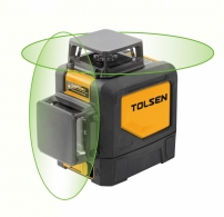 Nivela laser orizontal/vertical 360° 30m verde Tolsen thumbnav 1