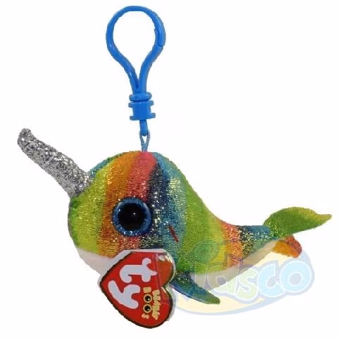 TY TY36560 Bb Nori - Multicolor Narwhal 8.5cm