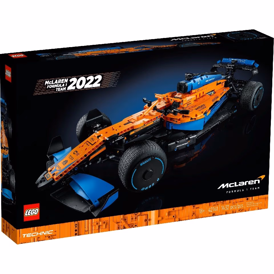 Lego Technic 42141 Mclaren Formula 1 Race Car