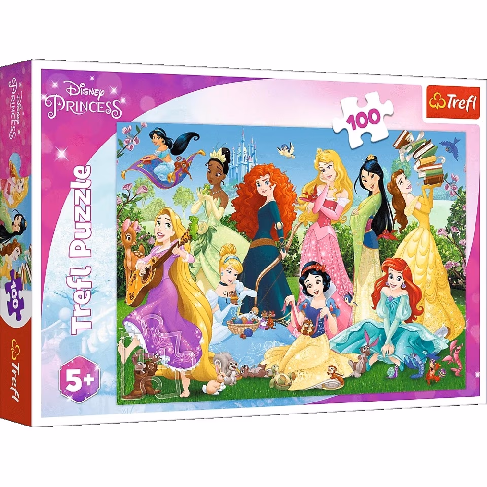 Trefl 16417 Puzzles 100 Charming Princesses 
