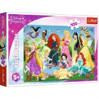 Trefl 16417 Puzzles 100 Charming Princesses thumbnav 1