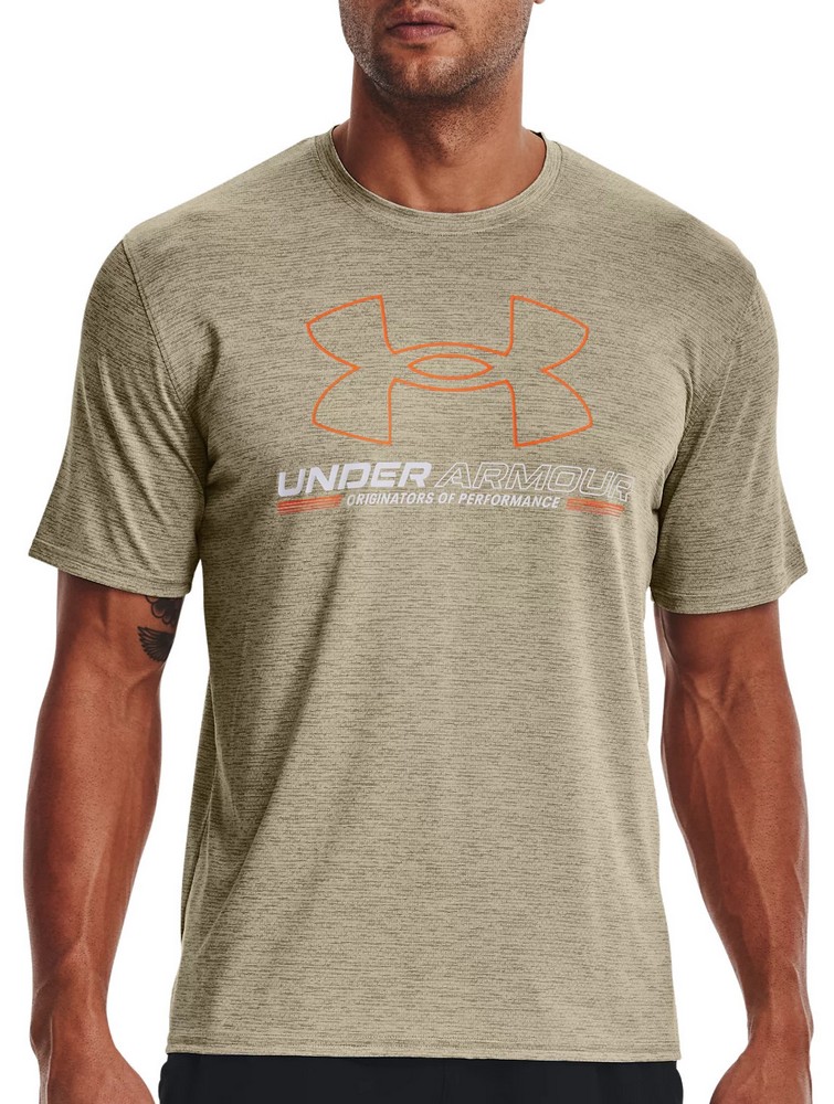Tricou bărbătesc Under Armour UA Training Vent Graphic SS LG Gri photo 3