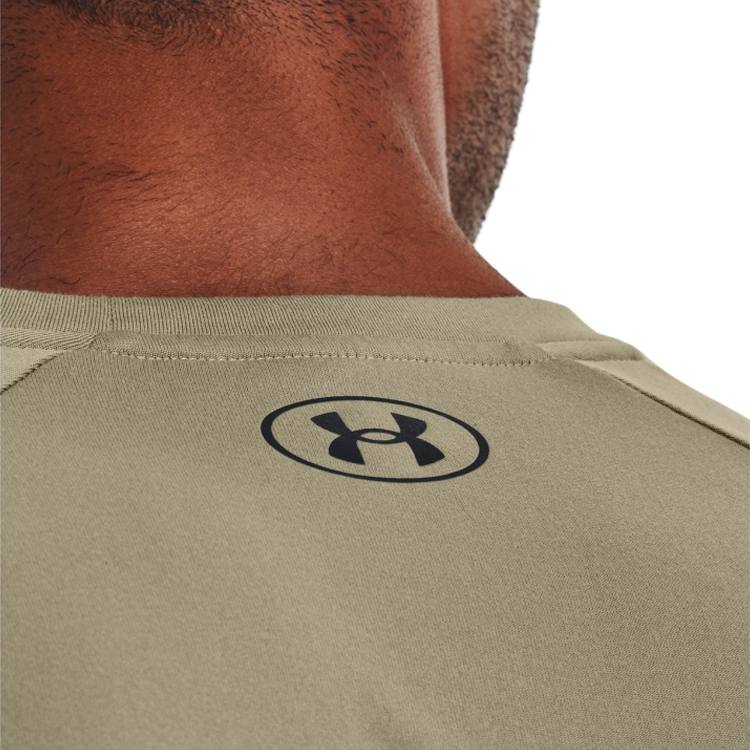 Футболка мужская Under Armour UA TECH 2.0 WORDMARK  SS LG Бежевый photo 4