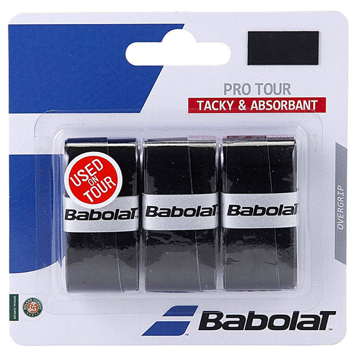 Banda pentru racheta 3 buc Babolat PRO TOUR x3 653037 Galben photo 2