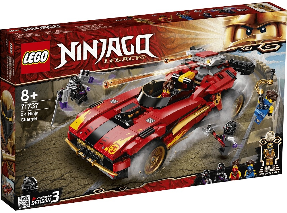 Конструктор Lego Ninjago X-1 Ninja Charger 71737  от 5+ лет photo 1