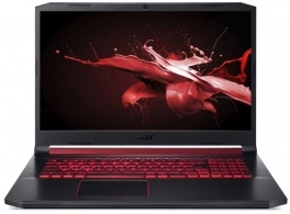 Ноутбук Acer AN517-51-7037, Core i7, 16 ГБ, Linux, Чёрный с красным