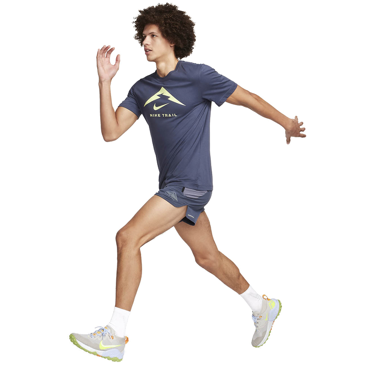 Sorti de bărbați Nike M NK DF SECONDSUNRISE 5BF SHRT XL Albastru photo 3