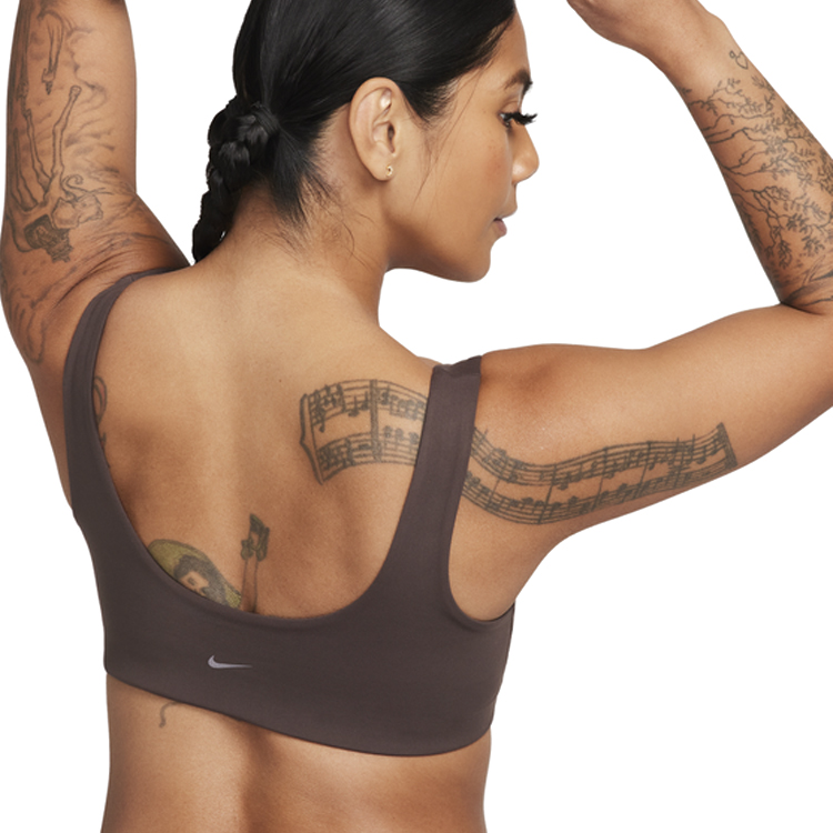 Bra sportive Nike W NK DF ALATE ALL U BRA / Femei / M / Maro photo 4