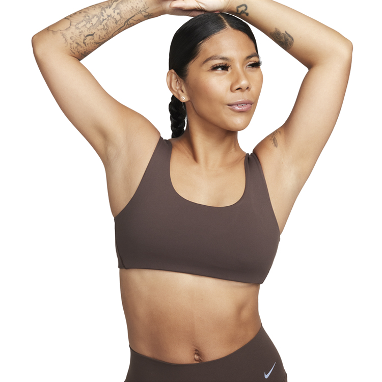 Bra sportive Nike W NK DF ALATE ALL U BRA / Femei / M / Maro photo 5