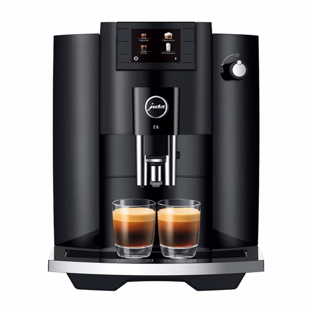 Кофемашина JURA E6 Piano Black, 15437 