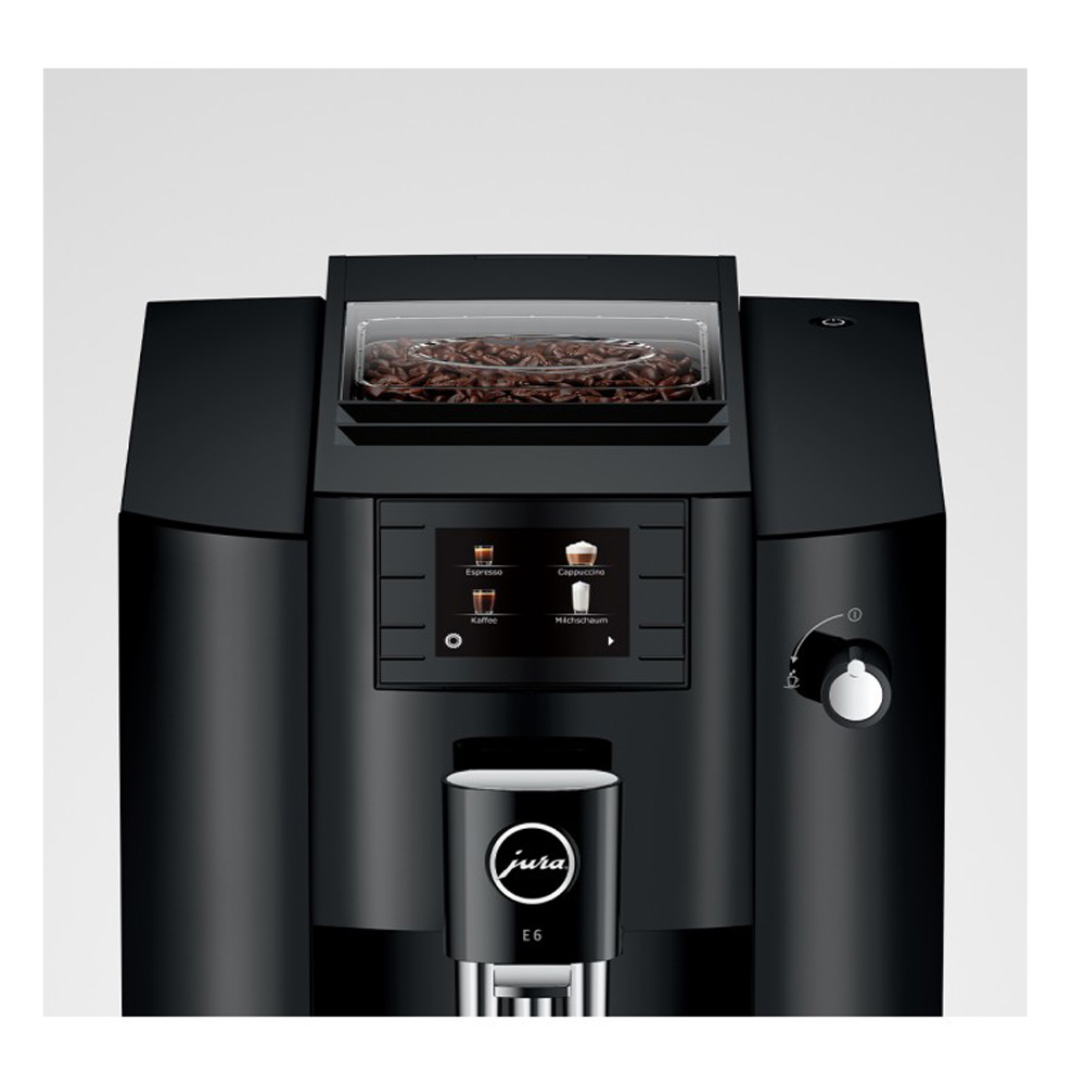 Aparat de cafea Espresso JURA E6 Piano Black, 15437 / 15 bar / Espresso photo 4