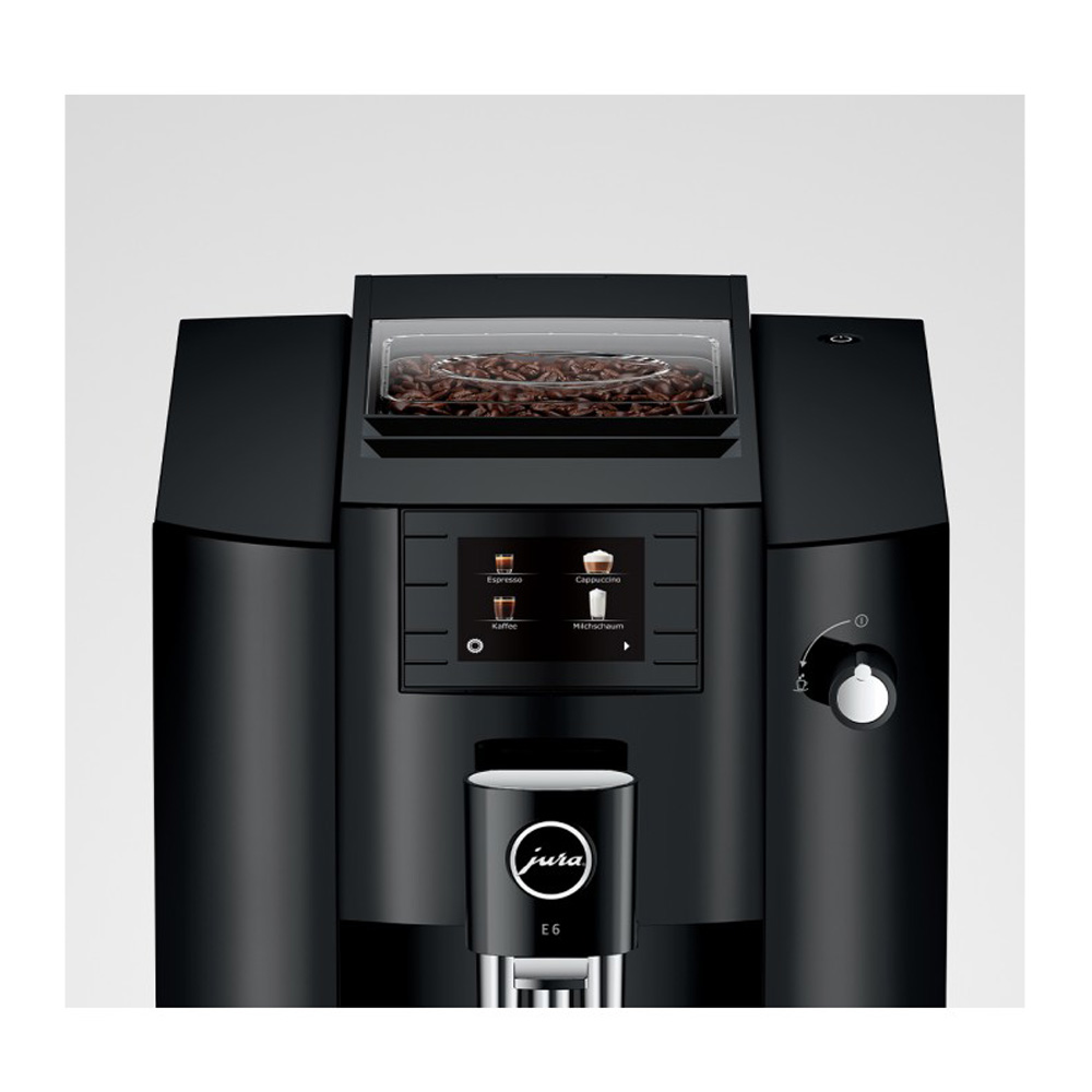 Aparat de cafea Espresso JURA E6 Piano Black, 15437 / 15 bar / Espresso photo 7