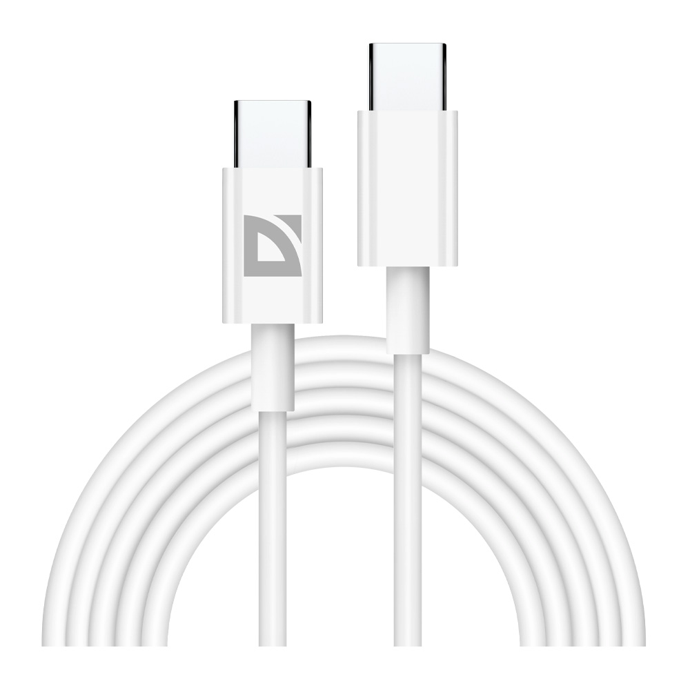 Кабель USB Type-C - USB Type-C Defender F182 TypeC 87537 photo 1 Кабель USB Type-C - USB Type-C Defender F182 TypeC 87537 photo 1