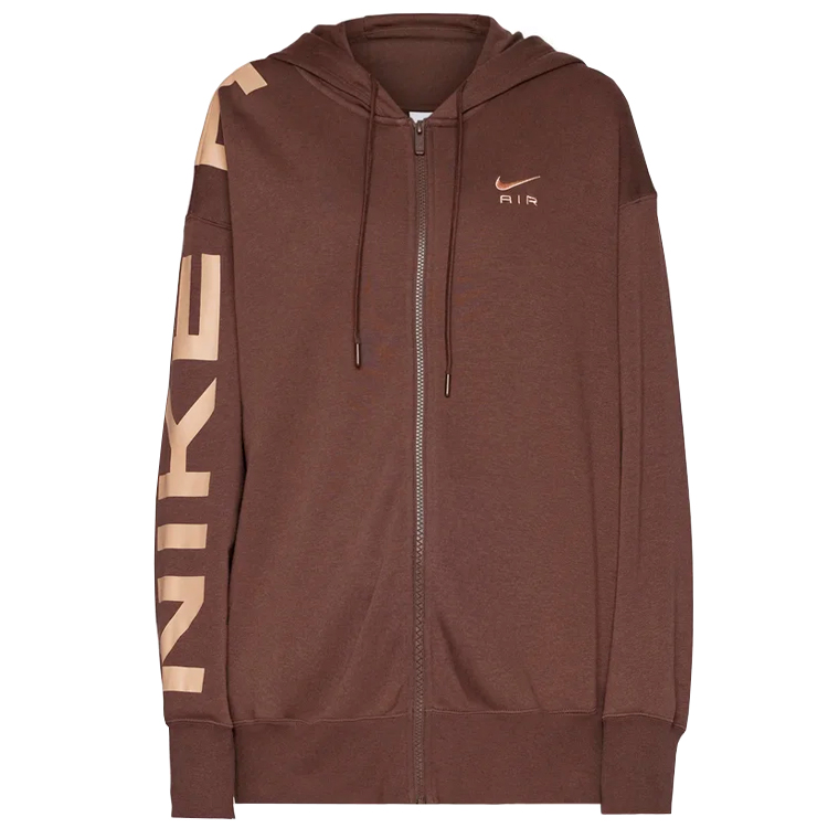 Hanorac Nike W NSW AIR FLC OS FZ HD XS Maro Femei photo 3
