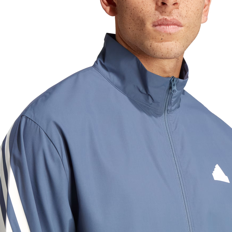 Мужская Толстовка Adidas M FI WV TT S Синий photo 7