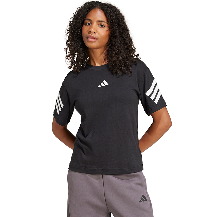 Tricou Adidas W FI 3S TEE XXS Negru Femei photo 5