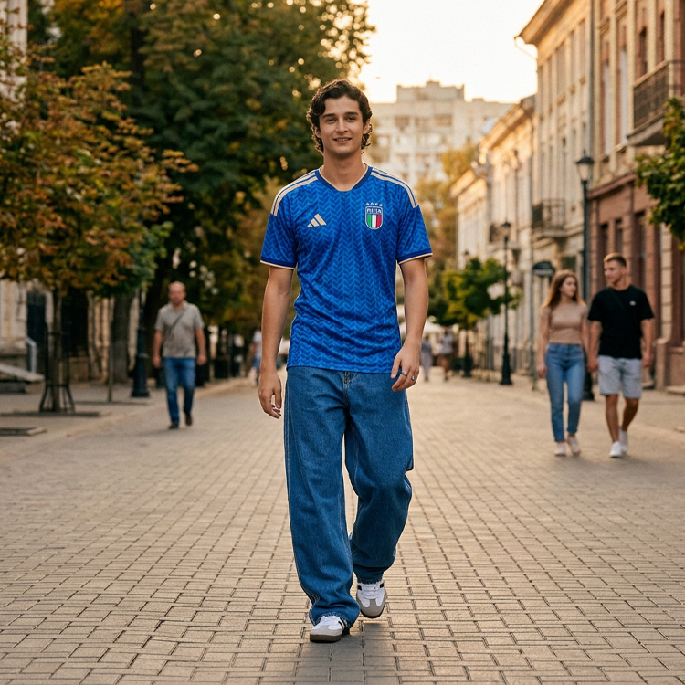 Футболка Adidas Italy Home photo 7