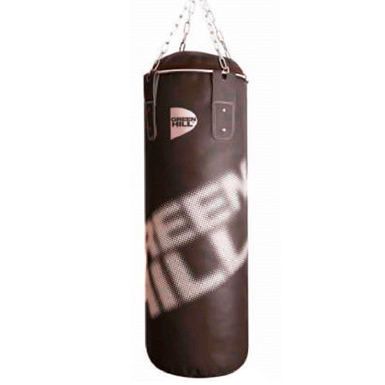Sac box Green Hill Punching Bag Artificial Leather FILLED photo Sac box Green Hill Punching Bag Artificial Leather FILLED photo