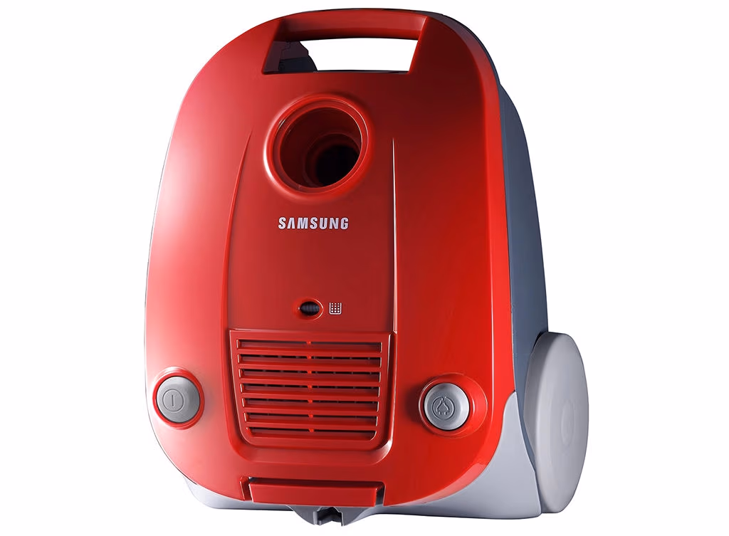 Пылесос с мешком Samsung VCC41F1S37, 1500 Вт, Красный 
