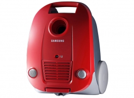 Пылесос с мешком Samsung VCC41F1S37, 1500 Вт, Красный thumbnav 1