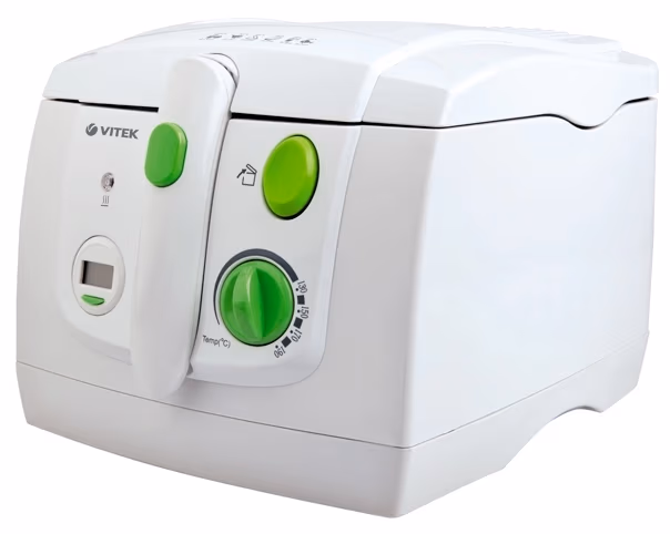 Фритюрница Vitek VT1537, 1 кг, 2000 Вт, Белый