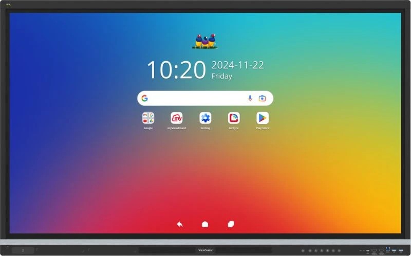 55” Интерактивный дисплей ViewSonic IFP5551 / 4K / 16G RAM / 128GB Storage / Black photo 1