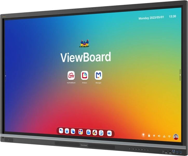 55” Интерактивный дисплей ViewSonic IFP5551 / 4K / 16G RAM / 128GB Storage / Black photo 3