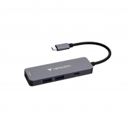 Adaptor Multiport USB-C Verbatim Essentials/ HDMI, USB-C PD, USB-A 3.2 Gen 1, USB-A thumbnav 1