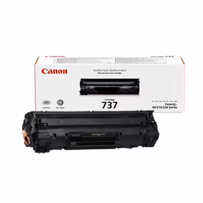Laser Cartridge Canon 737 (HP CE283A), black (2400 pages) for MF212,232,237,244,247,249,211,212W,216N,217W,226DN,229DW
